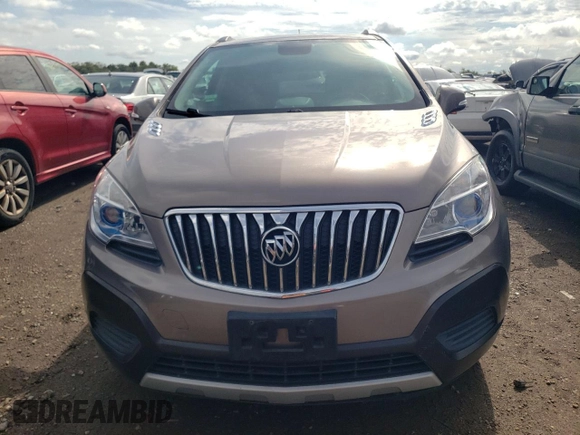 2015 Buick Encore with VIN KL4CJASBXFB152034, listed as a Copart auction lot 69224744 with 82,603 mi miles and Salvage Title. Bid and sale history available at DreamBid. Image 5.