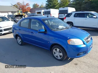 2009 Chevrolet Aveo 1LT with VIN KL1TD56E49B666742, listed as a IAAI auction lot 40585197 with 60,859 mi miles and . Bid and sale history available at DreamBid. Image 1.