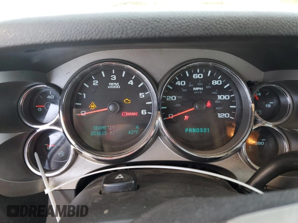 2009 Chevrolet Silverado 1500 LT with VIN 1GCEK29J79Z288566, listed as a Copart auction lot 47834105 with 203,615 mi miles and Salvage Title. Bid and sale history available at carsss.com. Image 9.