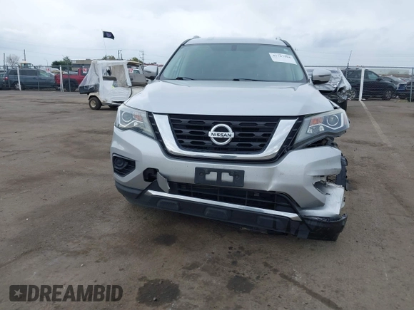 2018 Nissan Pathfinder SL with VIN 5N1DR2MN6JC612384, listed as a IAAI auction lot 41787986 with 149,247 mi miles. Bid and sale history available at carsss.com. Image 12.