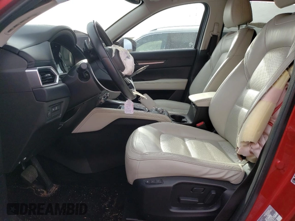 2021 Mazda CX-5 Grand Touring Reserve with VIN JM3KFBAY4M0358478, listed as a Copart auction lot 50839815 with 84,932 mi miles and Salvage Title. Bid and sale history available at DreamBid. Image 7.