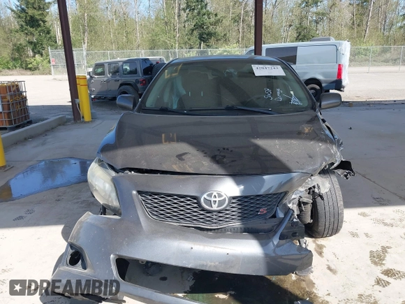 2010 Toyota Corolla with VIN 1NXBU4EE3AZ286182, listed as a IAAI auction lot 42047243 with 1 mi miles. Bid and sale history available at carsss.com. Image 11.