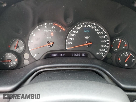 2004 Chevrolet Corvette with VIN 1G1YY32G845128740, listed as a Copart auction lot 43324795 with 63,686 mi miles and Salvage Title. Bid and sale history available at carsss.com. Image 9.