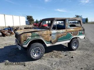1975 Ford Bronco z VIN U15GLV42632, wystawiony jako Copart lot #71173504 z przebiegiem Nie podano mil oraz Szkoda całkowita • Salvage title. Historia ofert i sprzedaży dostępna na DreamBid. Obrazek 1.