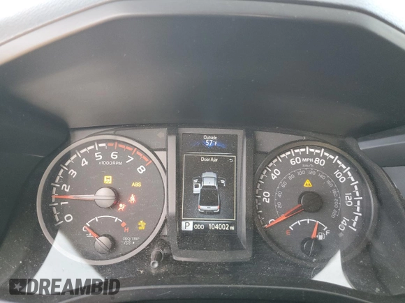 2021 Toyota Tacoma SR with VIN 3TYSX5EN1MT007634, listed as a Copart auction lot 81988814 with 104,002 mi miles and Salvage title. Bid and sale history available at DreamBid. Image 9.