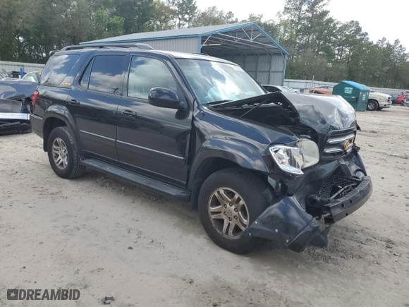 2004 Toyota Sequoia Limited with VIN 5TDBT48A74S216869, listed as a Copart auction lot 51579025 with 130,371 mi miles and Salvage Title. Bid and sale history available at carsss.com. Image 4.