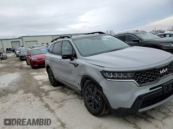 2023 Kia Sorento X-Line S with VIN 5XYRLDLC4PG224677, listed as a Copart auction lot 86957474 with 15,602 mi miles and Salvage Title. Bid and sale history available at DreamBid. Image 11.