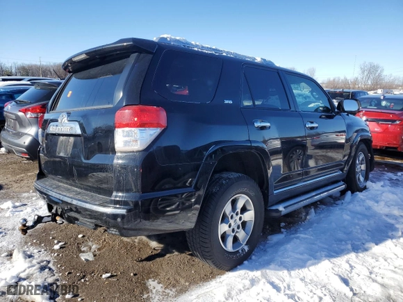 2012 Toyota 4Runner SR5 with VIN JTEBU5JR7C5088765, listed as a Copart auction lot 87500215 with 0 mi miles and Salvage Title. Bid and sale history available at carsss.com. Image 3.