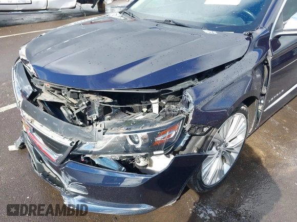 2018 Chevrolet Impala Premier with VIN 2G1125S32J9108655, listed as a IAAI auction lot 41719581 with 59,502 mi miles and . Bid and sale history available at DreamBid. Image 18.