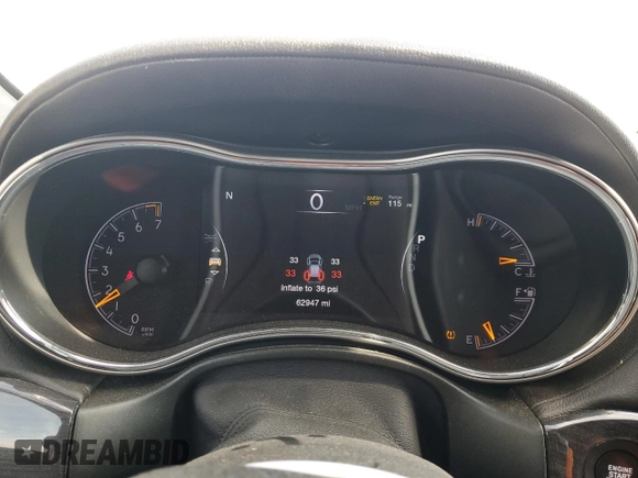 2021 Jeep Grand Cherokee Overland with VIN 1C4RJFCG4MC531593, listed as a Copart auction lot 75764374 with 62,947 mi miles and Clean title. Bid and sale history available at DreamBid. Image 9.