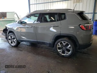 2020 Jeep Compass Limited with VIN 3C4NJCCB9LT170785, listed as a Copart auction lot 42212065 with 55,763 mi miles and Clean Title. Bid and sale history available at DreamBid. Image 2.