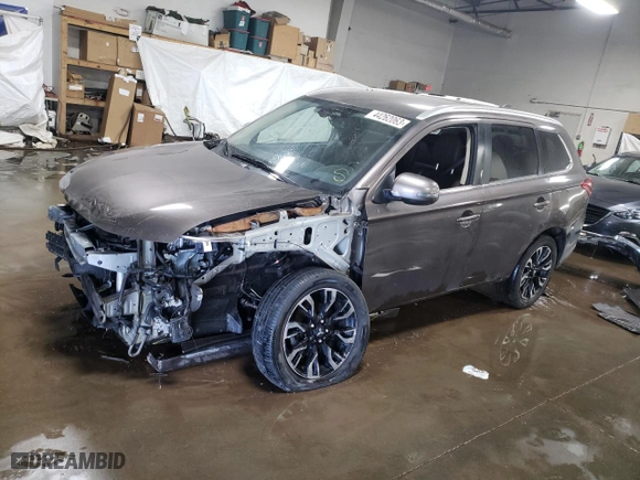 2018 Mitsubishi Outlander PHEV SEL with VIN JA4J24A5XJZ028685, listed as a Copart auction lot 44262063 with 97,129 mi miles. Bid and sale history available at carsss.com. Image 1.