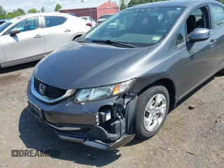 2013 Honda Civic LX with VIN 2HGFB2F58DH550407, listed as a IAAI auction lot 42226423 with 152,007 mi miles and . Bid and sale history available at DreamBid. Image 6.