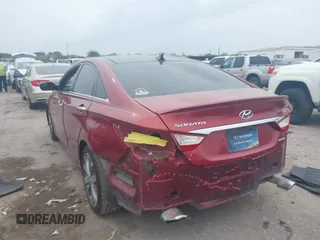 2013 Hyundai Sonata Limited with VIN 5NPEC4AB7DH589240, listed as a IAAI auction lot 41891612 with 203,869 mi miles and . Bid and sale history available at carsss.com. Image 3.