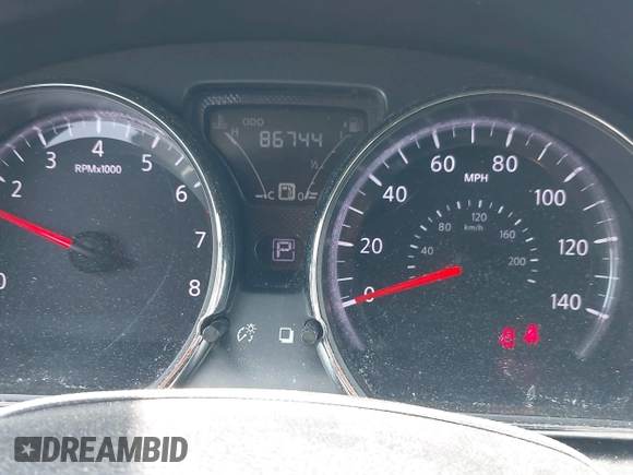 2015 Nissan Versa SV with VIN 3N1CN7AP0FL809693, listed as a IAAI auction lot 41982690 with 86,744 mi miles and . Bid and sale history available at DreamBid. Image 7.