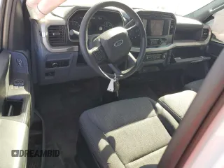 2023 Ford F-150 XL with VIN 1FTMF1CB6PKE57932, listed as a Copart auction lot 45393095 with 48,925 mi miles and Salvage Title. Bid and sale history available at carsss.com. Image 8.