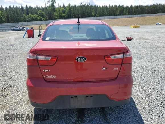 2017 Kia Rio LX z VIN KNADM4A34H6121089, wystawiony jako Copart lot #56297515 z przebiegiem 153 361 mil mil oraz Szkody całkowita. Historia ofert i sprzedaży dostępna na DreamBid. Obrazek 5.