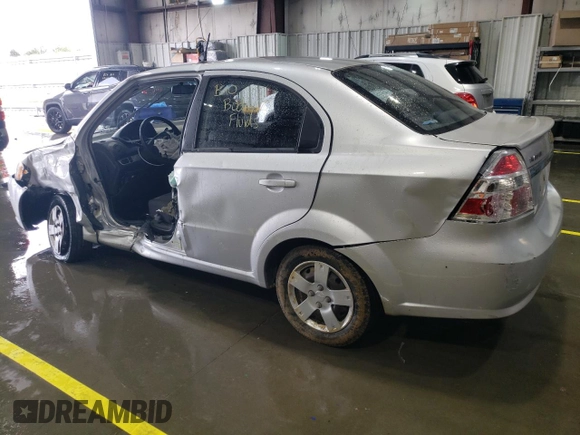 2011 Chevrolet Aveo 1LT z VIN KL1TD5DE6BB154327, wystawiony jako Copart lot #51313085 z przebiegiem 76 402 mil mil oraz Szkoda całkowita • Salvage title. Historia ofert i sprzedaży dostępna na DreamBid. Obrazek 2.