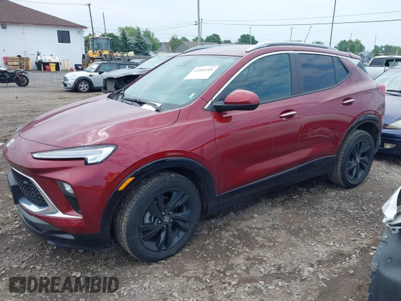 2024 Buick Encore GX Sport Touring with VIN KL4AMESL3RB215185, listed as a IAAI auction lot 42483206 with 13,981 mi miles and . Bid and sale history available at DreamBid. Image 4.