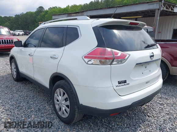2016 Nissan Rogue S with VIN KNMAT2MTXGP612171, listed as a IAAI auction lot 42041712 with 181,246 mi miles. Bid and sale history available at carsss.com. Image 3.