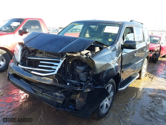 2015 Honda Pilot Touring with VIN 5FNYF4H94FB024890, listed as a IAAI auction lot 41658804 with 118,107 mi miles. Bid and sale history available at carsss.com. Image 18.