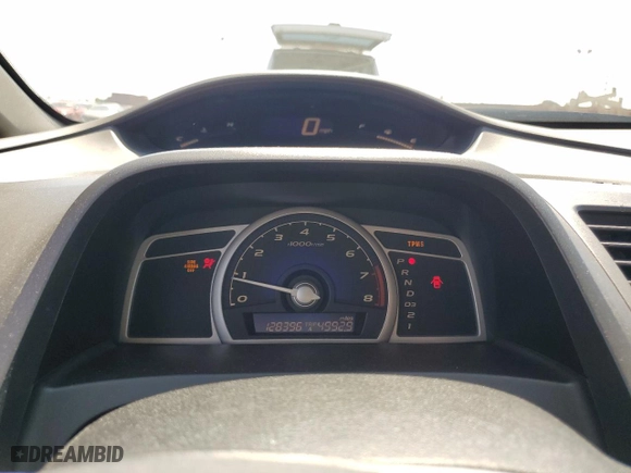 2010 Honda Civic Sdn EX with VIN 2HGFA1F88AH550958, listed as a Copart auction lot 50731575 with 128,396 mi miles and Salvage Title. Bid and sale history available at carsss.com. Image 9.