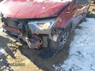 2018 Toyota RAV4 LE with VIN 2T3ZFREV6JW483845, listed as a IAAI auction lot 41289219 with 28,342 mi miles. Bid and sale history available at carsss.com. Image 6.