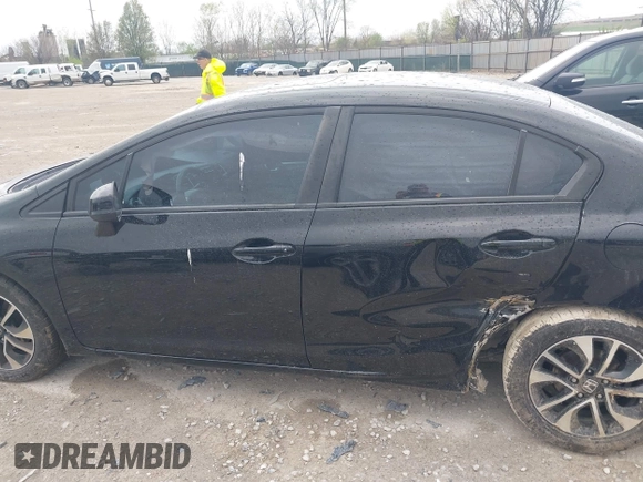 2013 Honda Civic EX with VIN 19XFB2F84DE044111, listed as a IAAI auction lot 42063587 with 170,374 mi miles and . Bid and sale history available at DreamBid. Image 15.