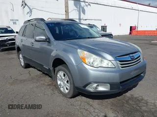 2011 Subaru Outback 2.5i Prem AWP/Pwr Moon with VIN 4S4BRBGC9B3321140, listed as a IAAI auction lot 41857394 with 124,457 mi miles. Bid and sale history available at carsss.com. Image 1.