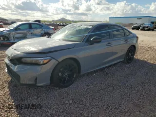 2025 Honda Civic Sport with VIN 2HGFE2F52SH537253, listed as a Copart auction lot 53373055 with 7,419 mi miles and Salvage title. Bid and sale history available at DreamBid. Image 1.