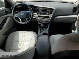 2012 Kia Optima LX with VIN KNAGM4A71C5297449, listed as a Copart auction lot 53663185 with 0 mi miles and Salvage Title. Bid and sale history available at carsss.com. Image 8.