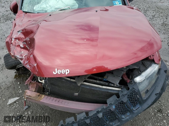 2015 Jeep Compass Latitude with VIN 1C4NJDEB1FD395134, listed as a Copart auction lot 47874035 with 180,985 mi miles and Salvage Title. Bid and sale history available at carsss.com. Image 13.