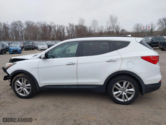 2013 Hyundai Santa Fe 2.0T Sport with VIN 5XYZUDLA9DG067638, listed as a IAAI auction lot 41781769 with 99,022 mi miles. Bid and sale history available at carsss.com. Image 14.