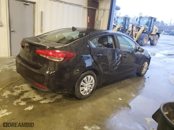2017 Kia Forte LX with VIN 3KPFK4A7XHE138915, listed as a Copart auction lot 44567925 with 136,517 mi miles and Salvage Title. Bid and sale history available at carsss.com. Image 3.