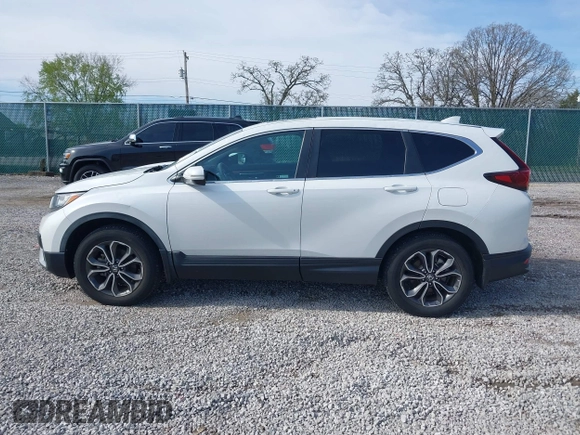 2020 Honda CR-V EX with VIN 2HKRW2H58LH680318, listed as a IAAI auction lot 41918024 with 23,380 mi miles. Bid and sale history available at carsss.com. Image 14.