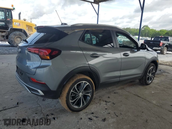 2023 Buick Encore GX Select with VIN KL4MMDS29PB137250, listed as a Copart auction lot 57261485 with 6,307 mi miles and Salvage title. Bid and sale history available at DreamBid. Image 3.