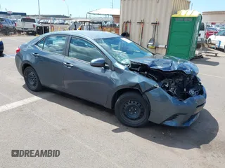2016 Toyota Corolla L with VIN 5YFBURHE1GP438169, listed as a IAAI auction lot 42154174 with 104,743 mi miles and . Bid and sale history available at DreamBid. Image 1.