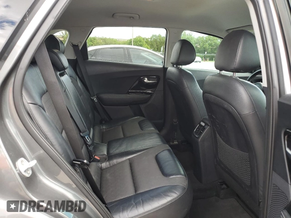 2017 Kia Niro Touring Launch Edition with VIN KNDCC3LC2H5037562, listed as a Copart auction lot 60726424 with 148,023 mi miles and Clean Title. Bid and sale history available at carsss.com. Image 10.