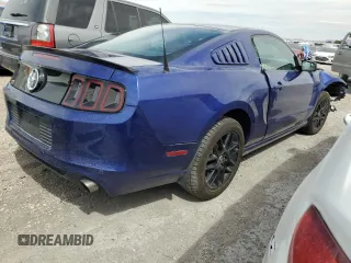 2014 Ford Mustang V6 with VIN 1ZVBP8AM1E5285089, listed as a Copart auction lot 48052615 with Not Provided miles and Salvage Title. Bid and sale history available at carsss.com. Image 3.