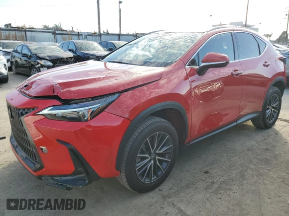 2024 Lexus NX 250 z VIN 2T2ADCAZ3RC006672, wystawiony jako Copart lot #46131785 z przebiegiem 31 202 mil mil oraz Szkoda całkowita • Salvage title. Historia ofert i sprzedaży dostępna na DreamBid. Obrazek 1.