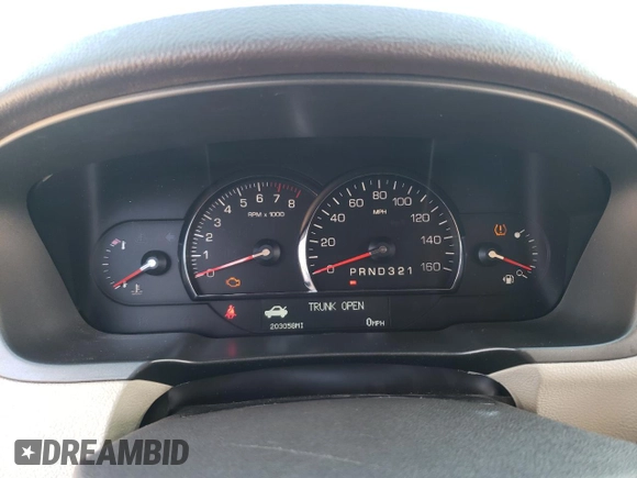 2008 Cadillac DTS 1SC with VIN 1G6KD57Y98U205295, listed as a Copart auction lot 56048005 with 203,058 mi miles and Clean Title. Bid and sale history available at DreamBid. Image 9.