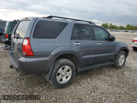 2007 Toyota 4Runner SR5 with VIN JTEZU14R370086209, listed as a Copart auction lot 55430605 with 198,377 mi miles and Clean Title. Bid and sale history available at DreamBid. Image 3.