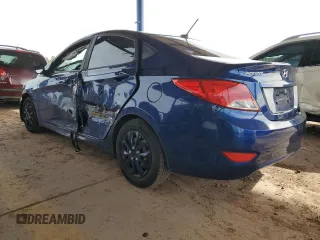 2017 Hyundai Accent SE with VIN KMHCT4AE5HU253689, listed as a Copart auction lot 48906255 with 101,846 mi miles and Salvage Title. Bid and sale history available at carsss.com. Image 2.