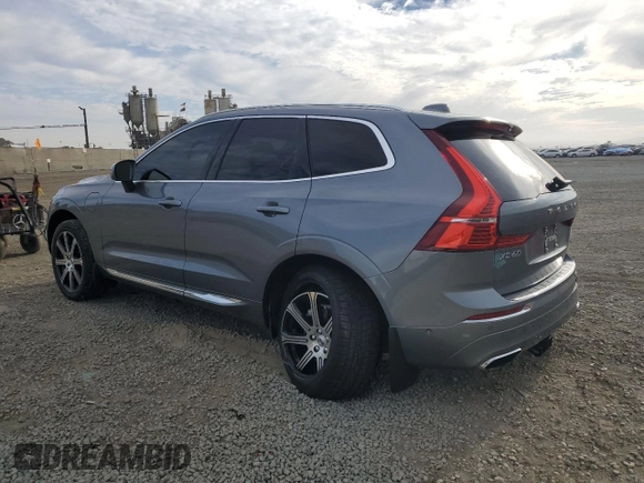 2021 Volvo XC60 Inscription Expression with VIN YV4BR0DL7M1841569, listed as a Copart auction lot 87074074 with 24,651 mi miles and Salvage title. Bid and sale history available at DreamBid. Image 2.