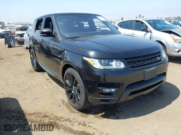 2016 Land Rover Range Rover Sport HSE with VIN SALWR2VF4GA641867, listed as a IAAI auction lot 42729150 with 127,164 mi miles and . Bid and sale history available at DreamBid. Image 1.