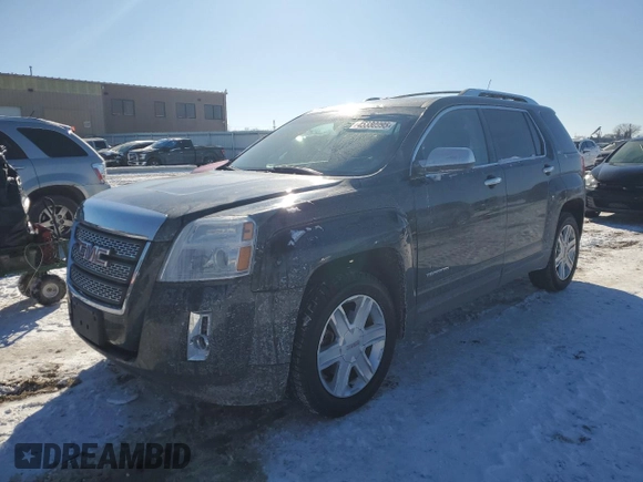 2011 GMC Terrain SLT-2 with VIN 2CTALWEC8B6335958, listed as a Copart auction lot 45330995 with 119,166 mi miles and Salvage Title. Bid and sale history available at carsss.com. Image 1.