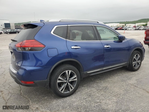 2017 Nissan Rogue SL with VIN 5N1AT2MV6HC749842, listed as a Copart auction lot 54617175 with 130,226 mi miles and Clean Title. Bid and sale history available at carsss.com. Image 3.