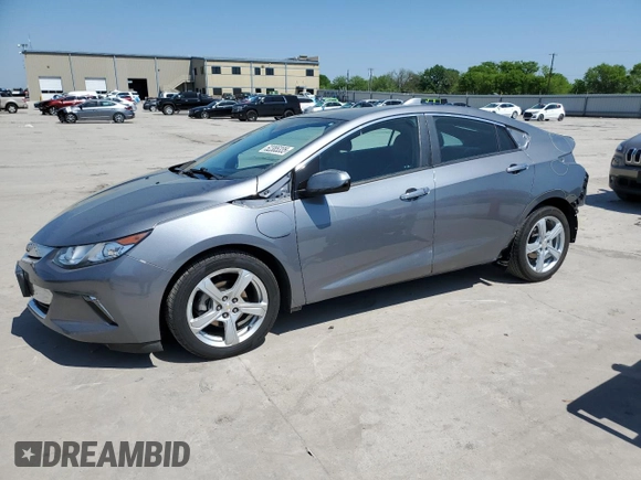 2018 Chevrolet Volt LT with VIN 1G1RC6S58JU124501, listed as a Copart auction lot 52385335 with 84,417 mi miles and Salvage Title. Bid and sale history available at carsss.com. Image 1.