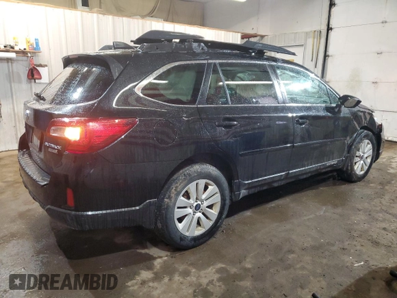 2017 Subaru Outback Premium with VIN 4S4BSAHC2H3433218, listed as a Copart auction lot 51782185 with 112,926 mi miles and Salvage Title. Bid and sale history available at DreamBid. Image 3.