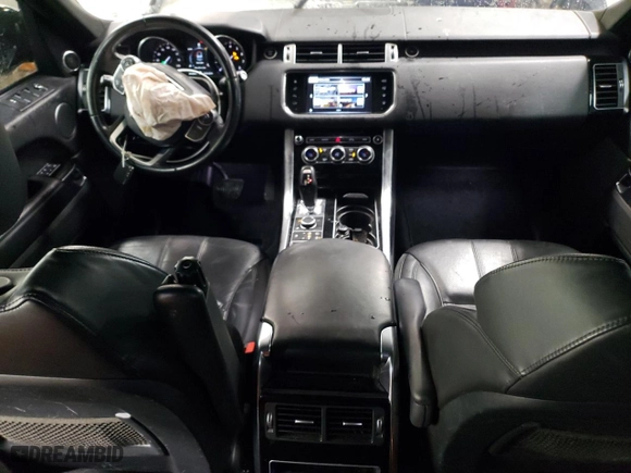 2016 Land Rover Range Rover Sport V6 HSE with VIN SALWR2PF8GA120406, listed as a Copart auction lot 45941765 with 81,806 mi miles and Salvage Title. Bid and sale history available at carsss.com. Image 8.